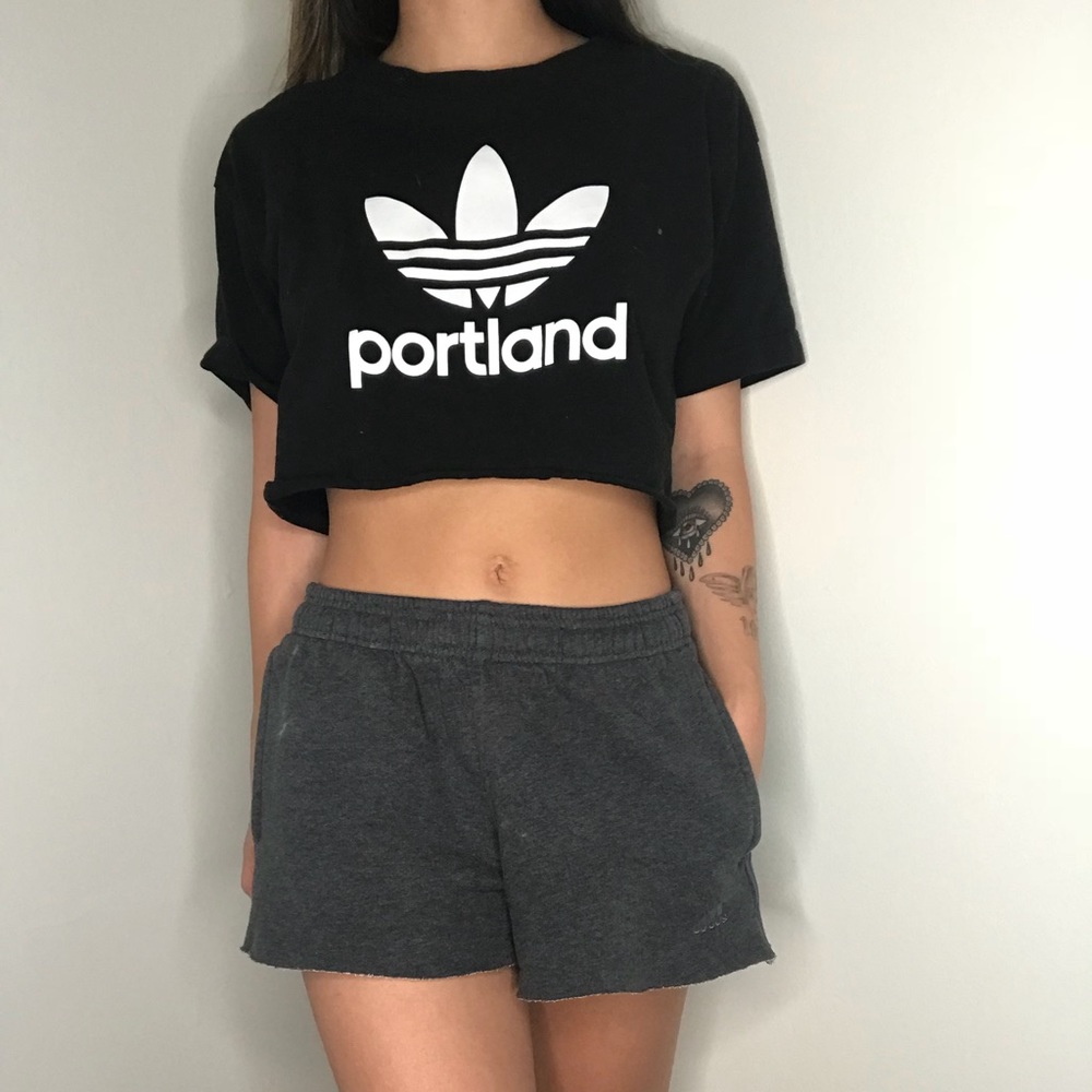 Portland Adidas Crop top